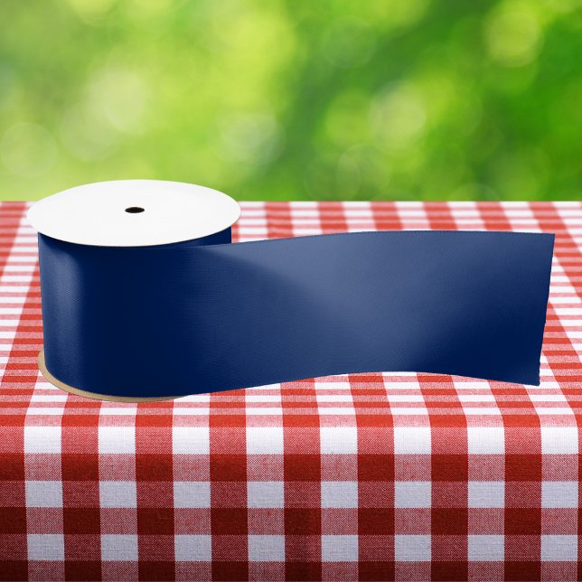 Royal Blue Solid Color Satinband (Von Creator hochgeladen)