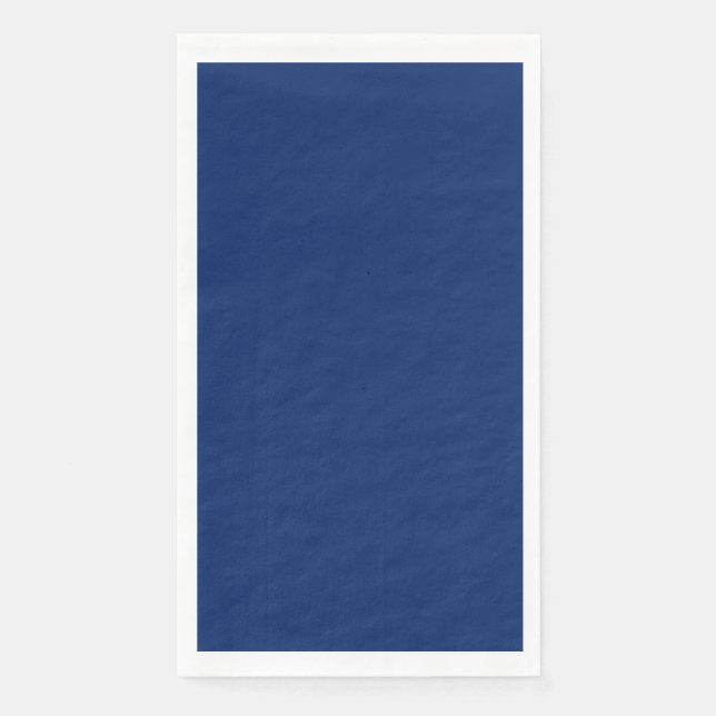 Royal Blue Solid Color Serviette (Vorderseite)