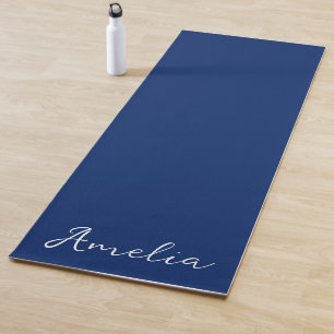 Royal Blue Solid Color Yogamatte