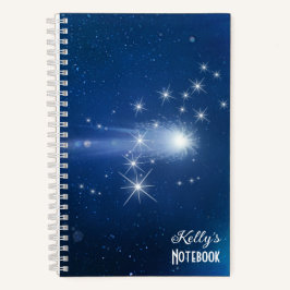 Royal Blue Star Notizbuch