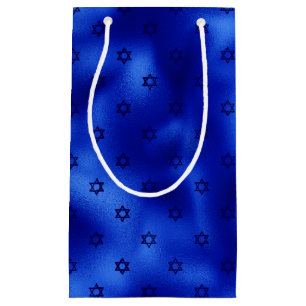 Royal Blue Star von David Hanukkah Kleine Geschenktüte