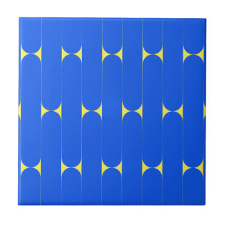 Royal Blue Sticks Kleine Keramik Tile Fliese
