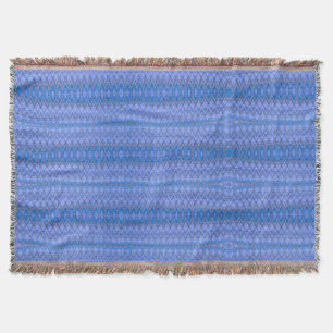 Royal Blue Throw Blanket Decke