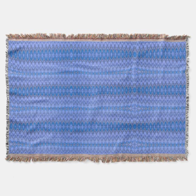 Royal Blue Throw Blanket Decke (Vorderseite)