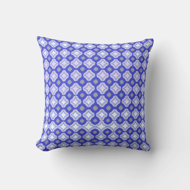 Royal Blue Throw Pillow Kissen (Vorderseite)