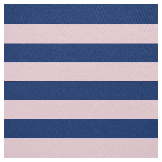 Royal Blue und Pink Stripes Stoff (Muster)
