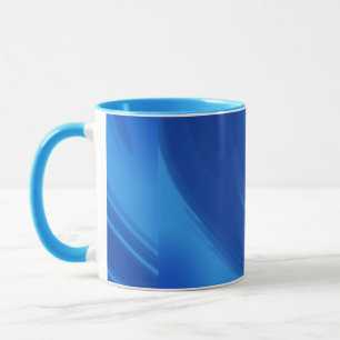 Royal Blue Waves Tasse