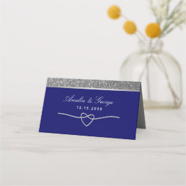 Royal Blue Wedding Platzkarte