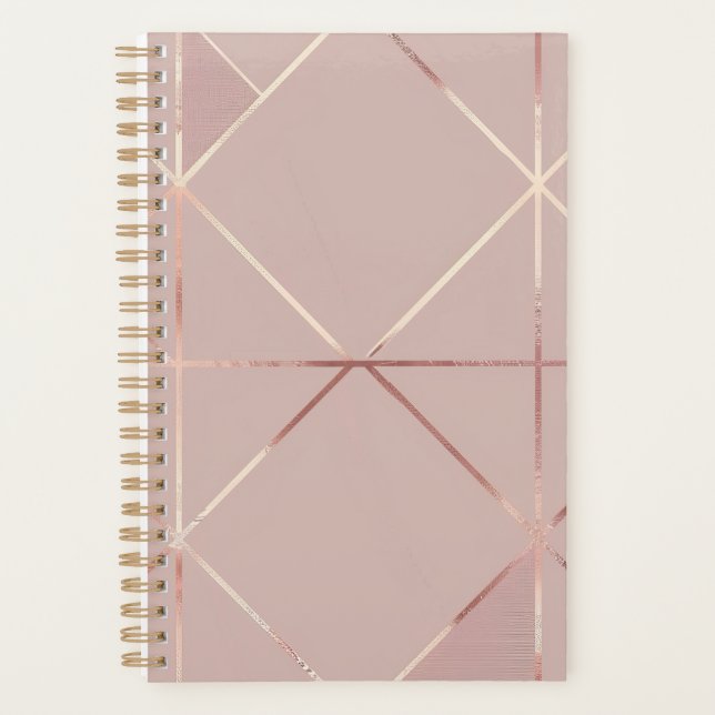 Royal Blush-Notebook Planer (Vorderseite)