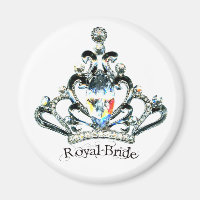 "Royal Bride" Tiara-Magnete