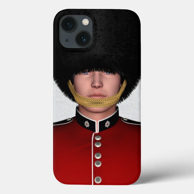 Royal British Guardsman, London, Großbritannien Case-Mate iPhone Hülle (Rückseite)
