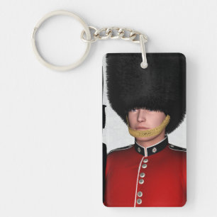 Royal British Guardsman, London, Großbritannien Schlüsselanhänger