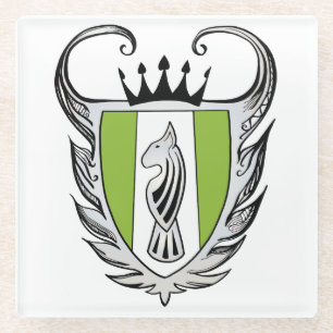 Royal Bull Terrier Glasuntersetzer