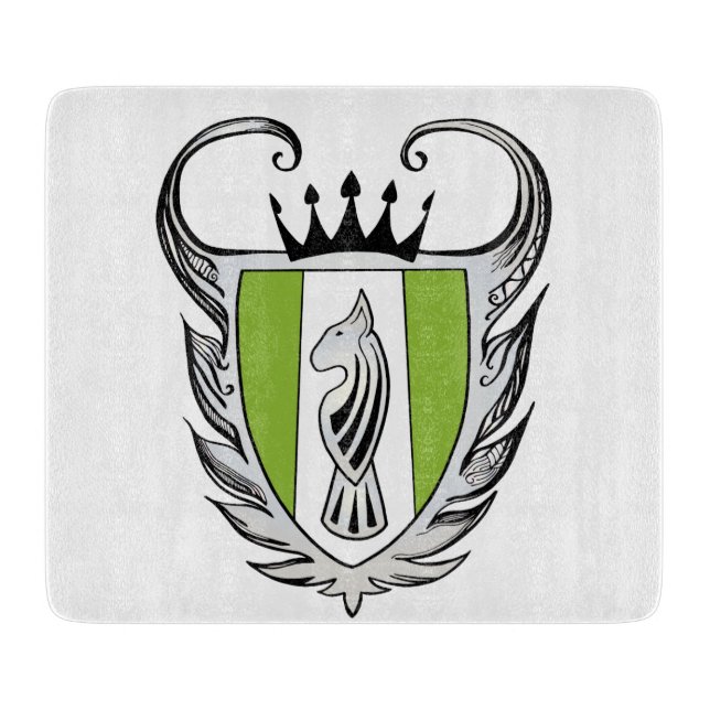 Royal Bull Terrier Schneidebrett (Vorderseite)