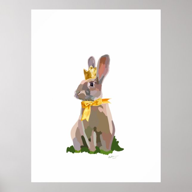 Royal Bunny  Poster (Vorne)
