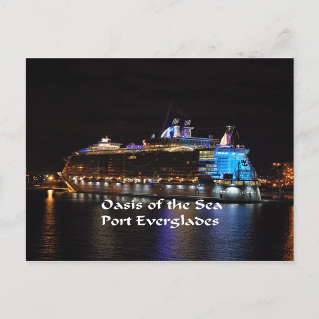 Royal Caribbean Oase of the Seas Postkarte (Vorderseite)