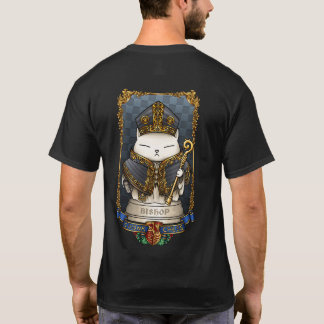 Royal Cat Schess Bishop Piece T-Shirt
