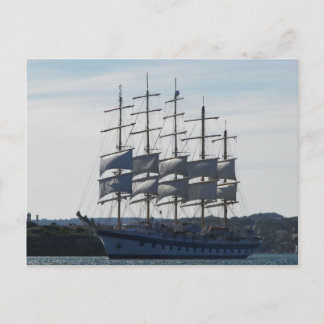 Royal Clipper Under Sail Postcard Postkarte