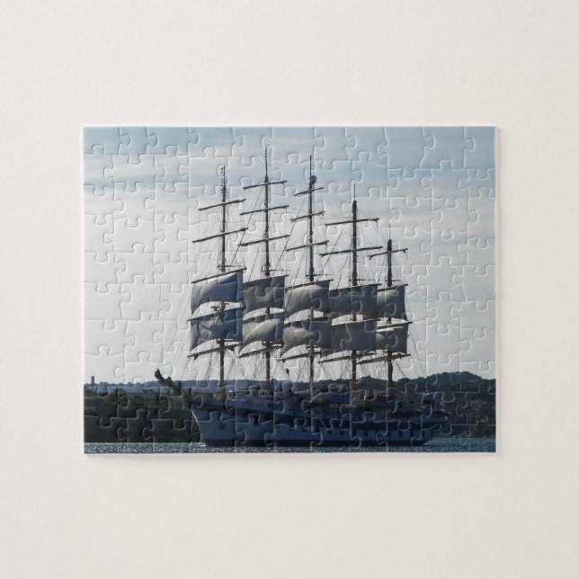 Royal Clipper unter dem Segel Puzzle (Horizontal)