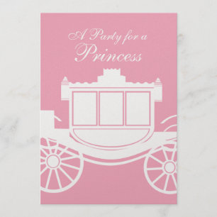 Royal Coach/Birthday Party Einladung