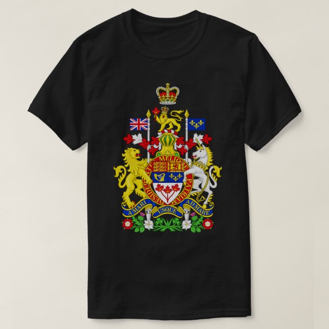 Royal Coat of Arms of Canada T-Shirt (Design vorne)