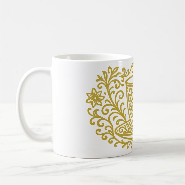 Royal Coffee Mug with Luxury Classic Mug, 11 oz Kaffeetasse (Links)