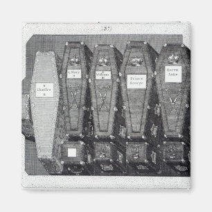 Royal Coffins in Westminster Abbey Magnet