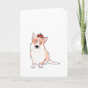 Royal Corgi Card Karte