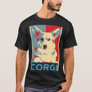Royal Corgi Dog Artwork für Corgi Royal Queen Eli T-Shirt