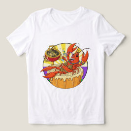 Royal Crawfish Boil Queen T-Shirt! 👑 🦞 Tri-Blend Shirt