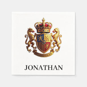 Royal Crest Gold – Majestätisches Prestige mit Ide Serviette