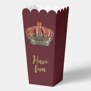 Royal Cross Crown - Gold Blue Red Geschenkschachtel