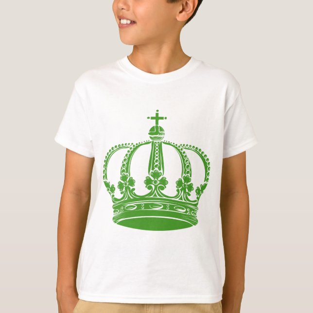 Royal Crown 02 - Avocado Green T-Shirt (Vorderseite)