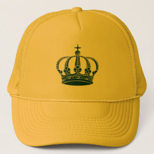 Royal Crown 02 - Dark Green Truckerkappe