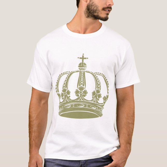 Royal Crown 02 - Khaki T-Shirt (Vorderseite)