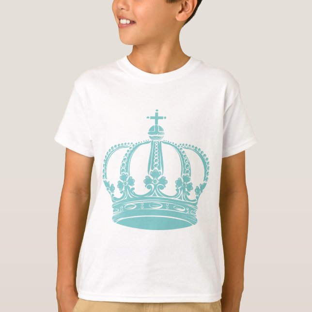 Royal Crown 02 - Light Blue Green T-Shirt (Vorderseite)