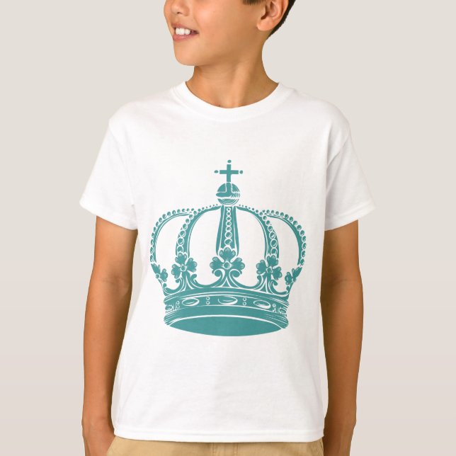 Royal Crown 02 - Ocean Green T-Shirt (Vorderseite)