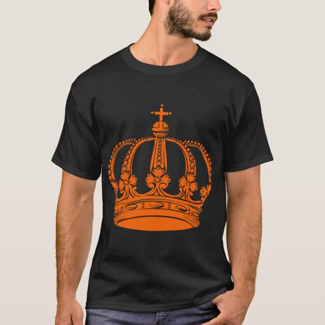 Royal Crown 02 - Orange T-Shirt (Vorderseite)