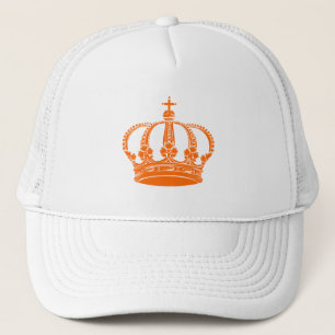 Royal Crown 02 - Orange Truckerkappe