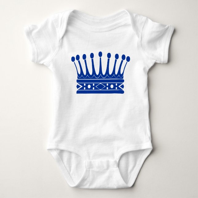 Royal Crown 07 Baby Strampler (Vorderseite)