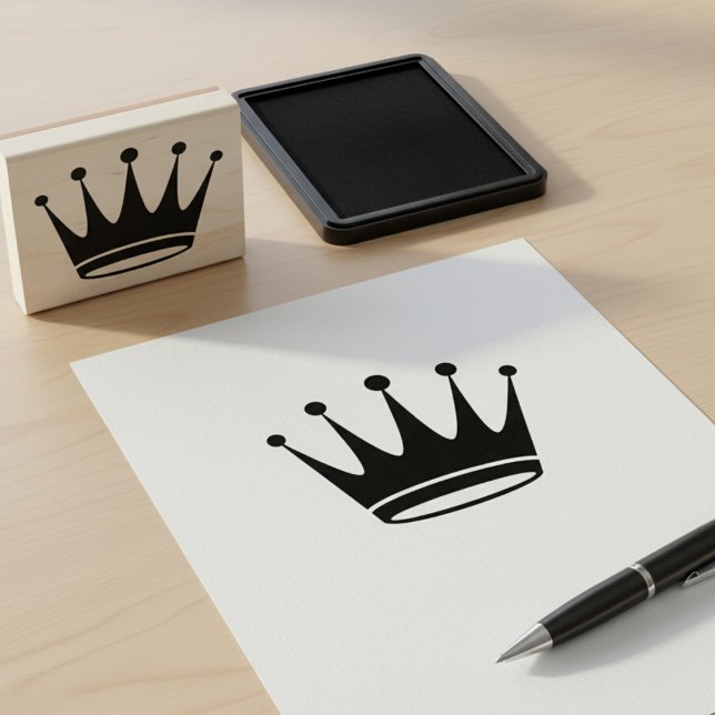 Royal Crown Rubber Briefmarke Gummistempel (Royal Crown Rubber Stamp)