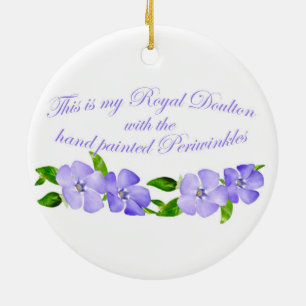 Royal Doulton Periwinkles Keramikornament