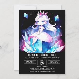 Royal Dreamy Princess Birthday Einladung