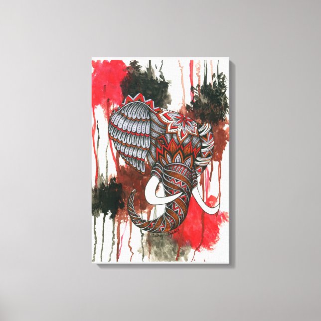 Royal Elephant Leinwanddruck (Vorderseite)