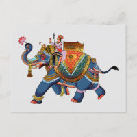 Royal Elephant's Journey: Indisches Folklore-Desig