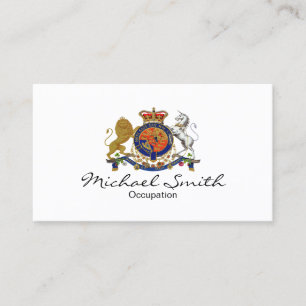Royal Emblem ~ Business Card / Unisex Visitenkarte