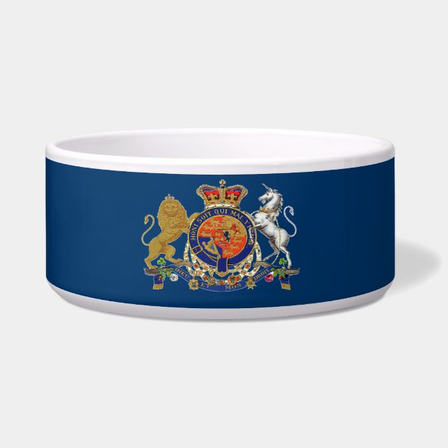 Royal Emblem ~ Dog Bowl 40oz Napf (Links)