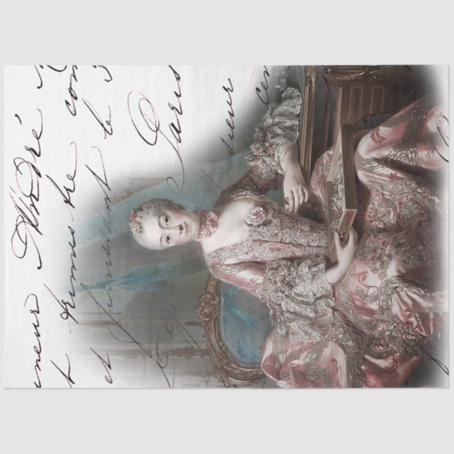 Royal Ephemera, Frankreich Seidenpapier (Vorderseite)