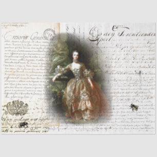 Royal Ephemera Pompadour Seidenpapier