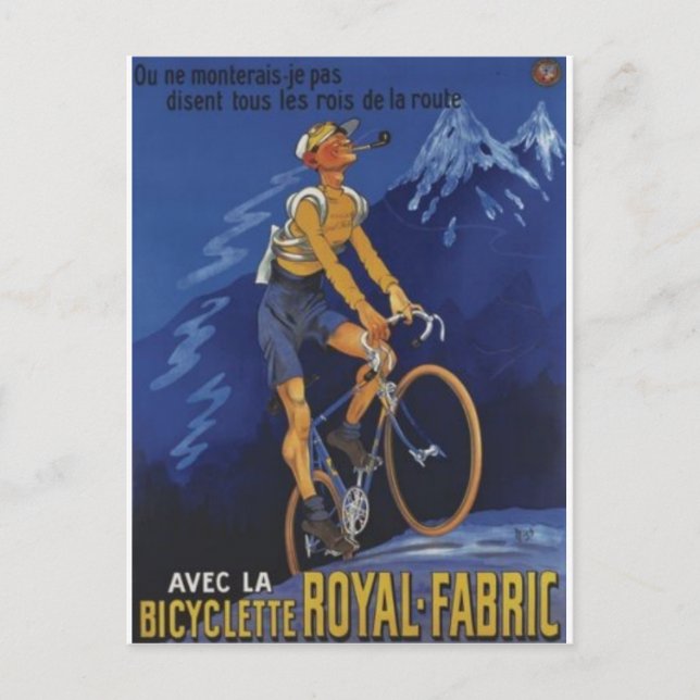 Royal Fabric Postkarte (Vorderseite)
